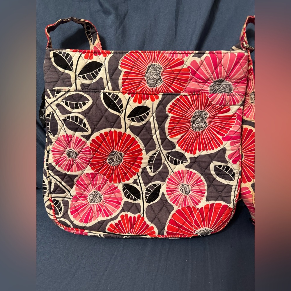 EUC Vera Bradley Flora Crossbody Bag - Picture 2 of 10